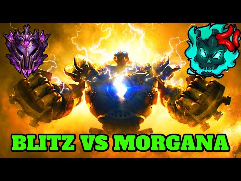 Master Blitz Gameplay vs Morgana - League of Legends [FULL GAME]