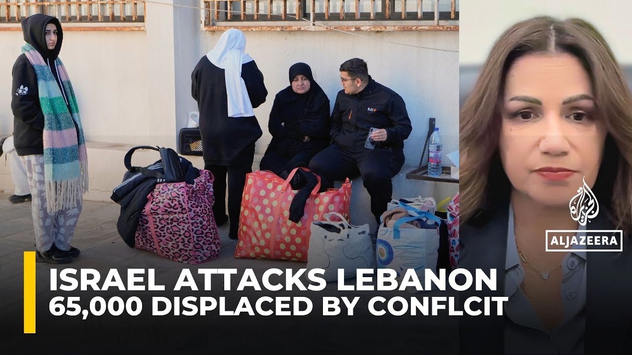 More than 65,000 displaced in Lebanon by Israeli attacks: Minister