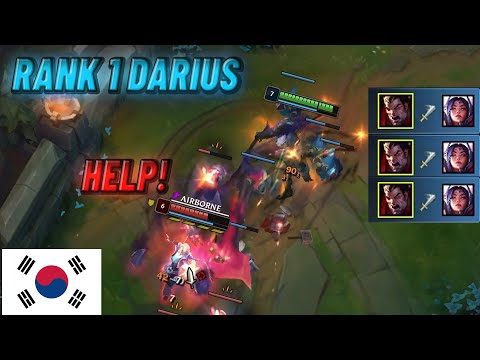 Rank 1 Darius RaiderGO plays Irelia matchup PERFECTLY