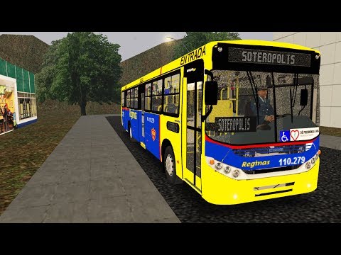 🔵 OMSI 2- CAIO APACHE VIP 3 ALONGADO 1721 MB , E MUITA CHUVA NA CIDADE DE VILAREJO