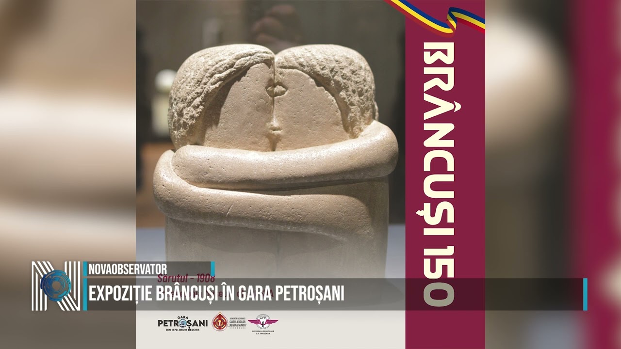 Expoziție Brâncuși în Gara Petroșani