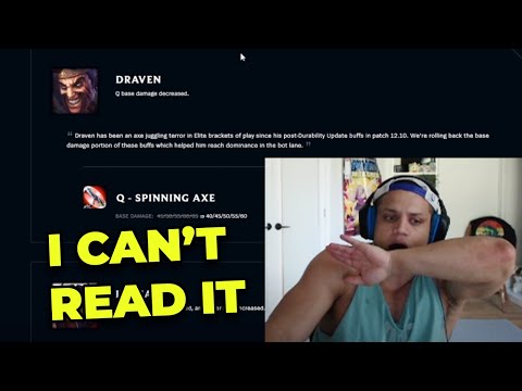 Tyler1 Reacts to Draven NERFS