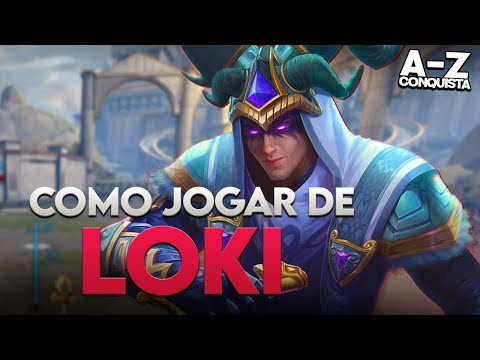 COMO JOGAR DE LOKI, A-Z Conquista + Guia - ⚡ Smite BR