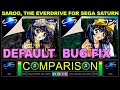 BUG FIX Saroo Sega Saturn Vs Sega Saturn Side By Side Comparison