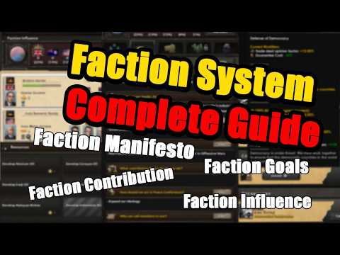 Everything you need to know about the New Faction System in HoI4 | Factions Guide