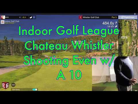 Even par with a 10 on a hole?!?!  Mevo Plus and E6 Connect: Chateau Whistler 18 Holes
