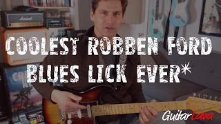 Coolest Robben Ford BLUES Lick Ever