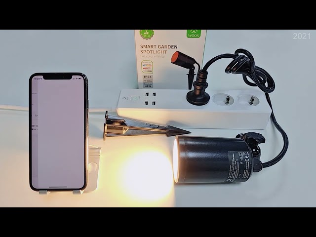 woox Ground luminaire wifi garden spotlight