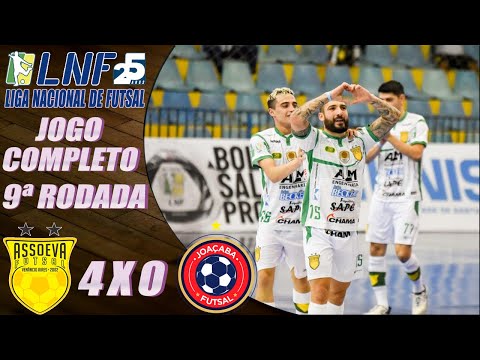 JOGO COMPLETO Assoeva 4x0 Joaçaba | 9ª Rodada | LNF 2020 (17/09/2020)