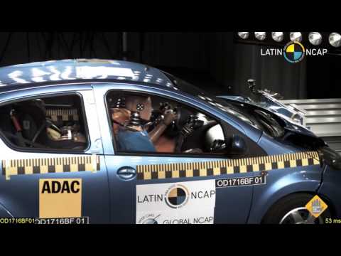 Pruebas 2016 de Latin NCAP al BYD F0