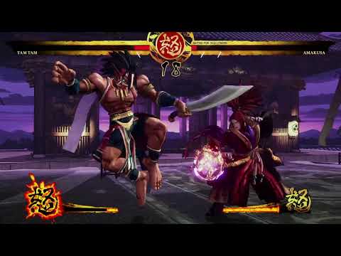 Tam Tam vs Amakusa Samurai Shodown vs Mode