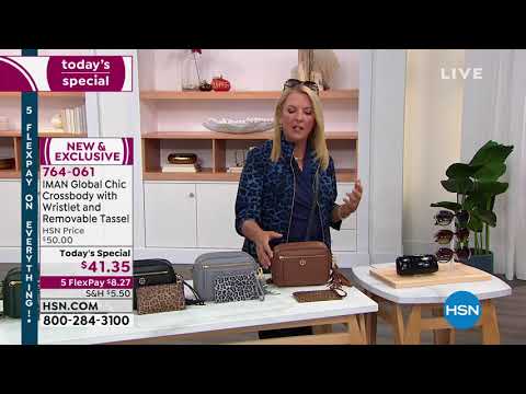 HSN | IMAN Global Chic Fashions 08.08.2021 - 12 AM
