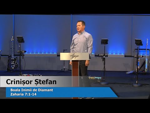 July 23 , 2023 AM Crinisor Stefan - Boala Inimii de Diamant    /  Agape Church
