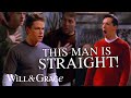 Jack Accused Of Being Straight Matt Damon Guest Stars Will Grace