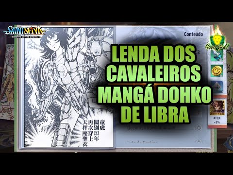 COMPLETANDO o MANGÁ do DOHKO de LIBRA - LENDA DOS CAVALEIROS - Saint Seiya Awakening