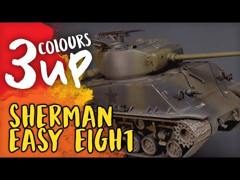 Sherman Easy Eight WW2 Tank Painting Tutorial | Bolt Action
