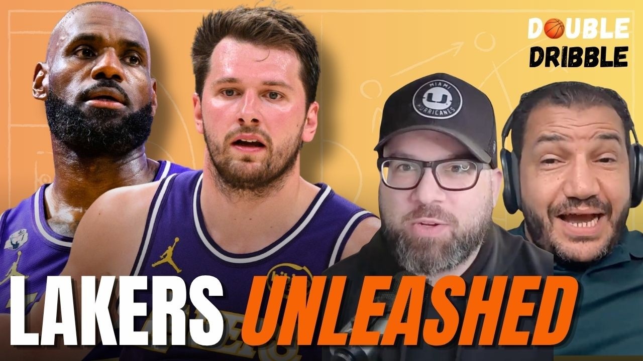 Lakers and Luka Doncic DOMINATE March—Is LeBron James' New Role the Key? | DOUBLE DRIBBLE