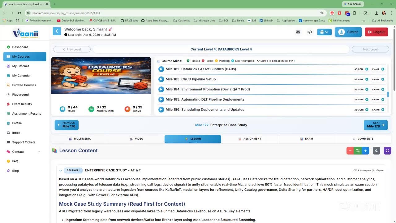 Databricks Professional Learning Masterclass