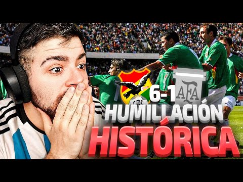 LA COBRA REACCIONA A LA MAYOR HUMILLACIÓN DE LA HISTORIA ARGENTINA. BOLIVIA 6-1 ARGENTINA