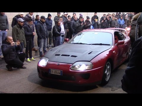 CRAZY Tunnel Accelerations Vol. 1 - Launches & Burnouts @ Monza Speed Day!