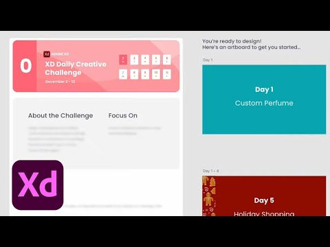 Adobe XD Daily Creative Challenge - Welcome! | Adobe Creative Cloud