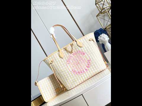 Louis Vuitton LV Stamp Neverfull MM M28457 Tote Bag