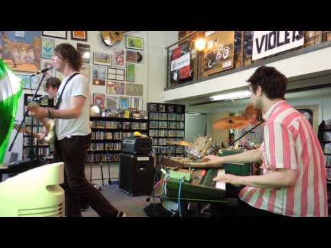 Palma Violets Perfom "Johnny Bagga' Donuts" Live at Fingerprints Records - Long Beach, CA - 4/21/13