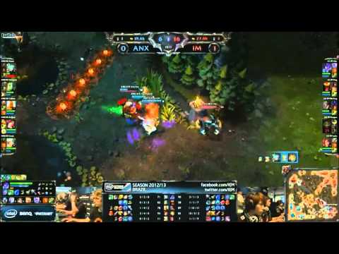 League of Legends IEM Brazil IM vs ANX {2}