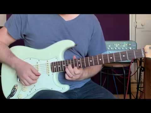Matt Redman -  Upon Him - lead  guitar play through