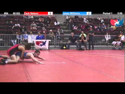 FILAJRGR: 60 KG: Zack Nelson (SAMURAI) vs. Jessy Williams (USOEC)