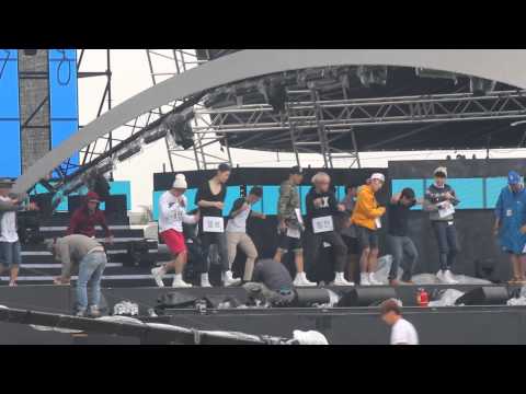 [130914] Incheon Sky Festival BAP Badman Rehearsal