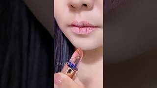 a clear flower lipstick