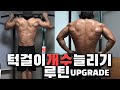턱걸이 개수를 업그레이드 하는 방법! 등껍질, 어깨깡패까지 키울 수 있는 루틴 고급편 2 (Calisthenics workout Pull-up routine)