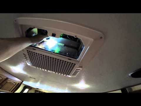 Airxcel/Coleman AC central air duct leaky baffle fix