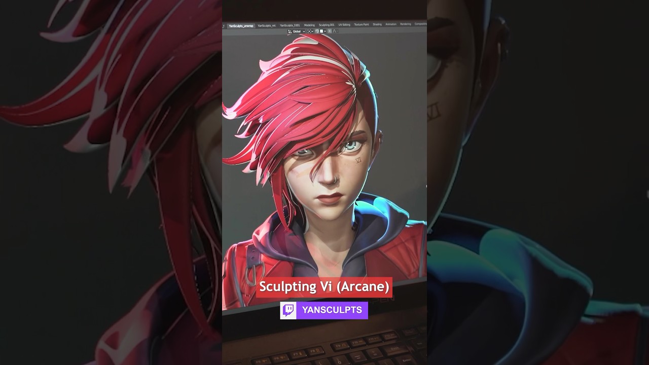 Sculpting Vi (Arcane) ✨🦾💜
