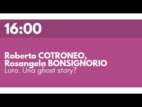 Roberto COTRONEO, Rosangela BONSIGNORIO - Loro. Una ghost story?