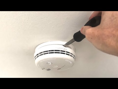 Smoke Alarm - Remove Cover & Replace Battery - BROOKS / SAFELINCS