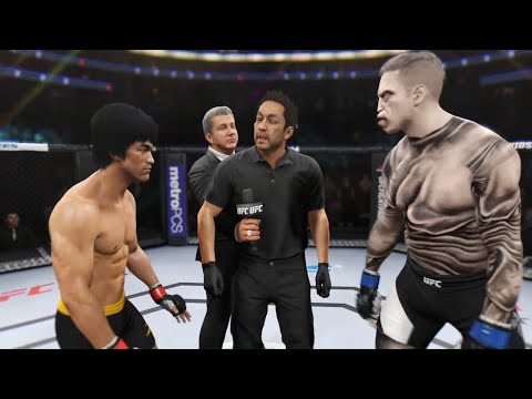 Bruce Lee vs. Street Nosferatu - EA Sports UFC 2 - Dragon Fights 🔥🐲