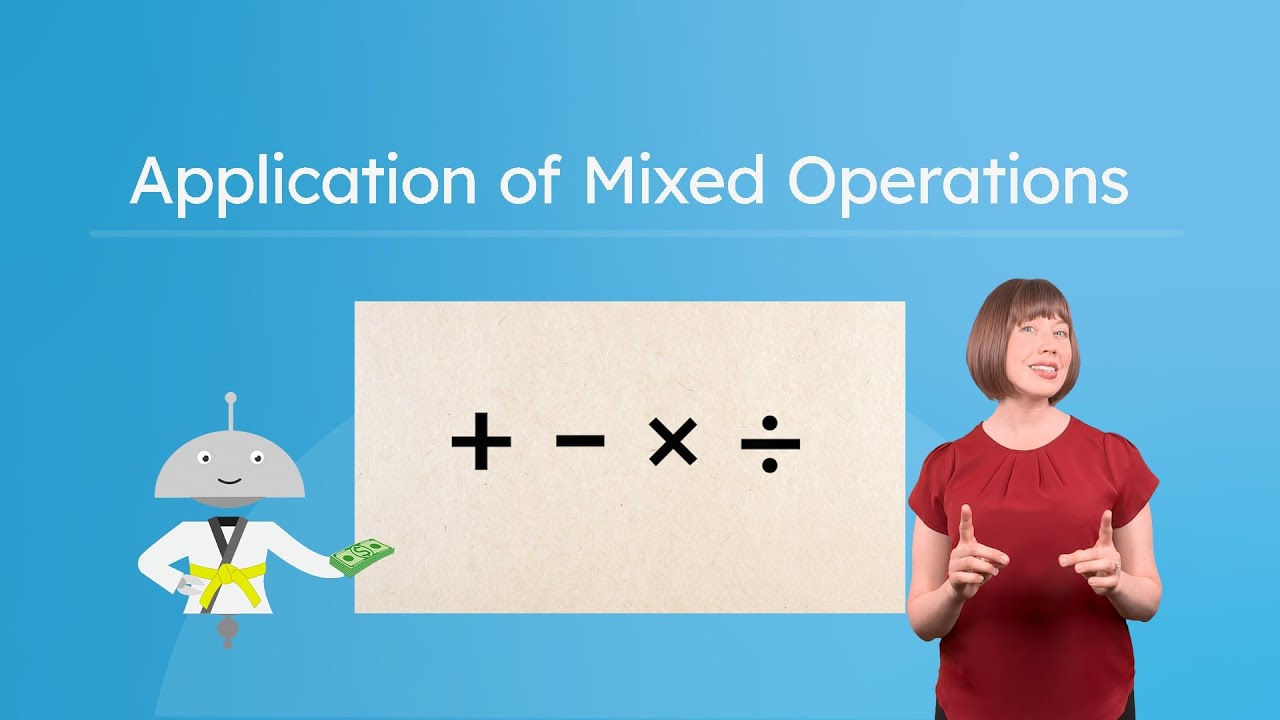 Application of Mixed Operations - Solve Multistep Word Problems
