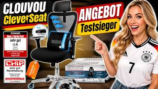 CLOUVOU CleverSeat Bürostuhl ergonomisch TESTSIEGER – WICHTIGES Detail vor dem Kauf
