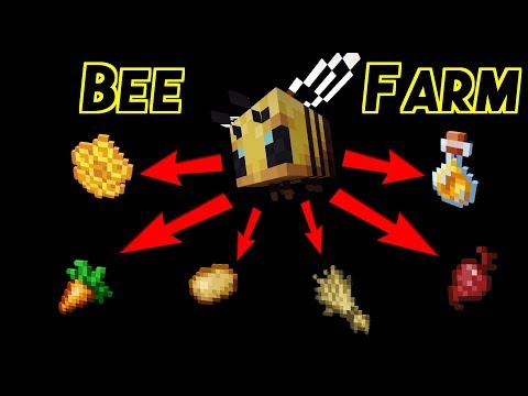 5 BEST Auto Bee and Honey Farms! | Minecraft [CHECK description] Video