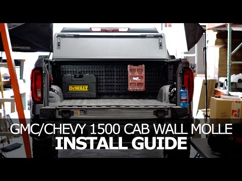 GMC/Chevy 1500 Cab Wall MOLLE Install Guide
