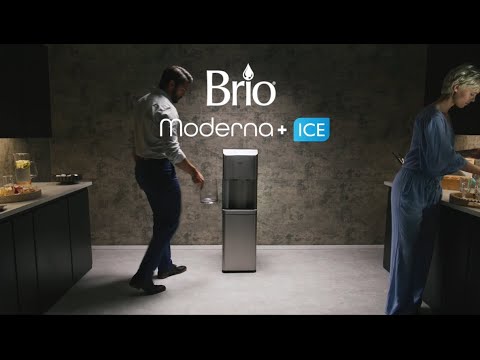 Brio Moderna + Ice Ice Dispenser and Water Cooler