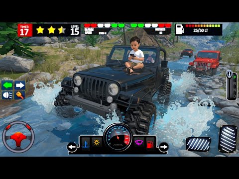 EXTREME Offroad 4x4 Jeep Driving Simulator 3D SUV Jeep Prado Android Gameplay