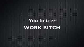 Britney Spears - Work Bitch (Lyrics)