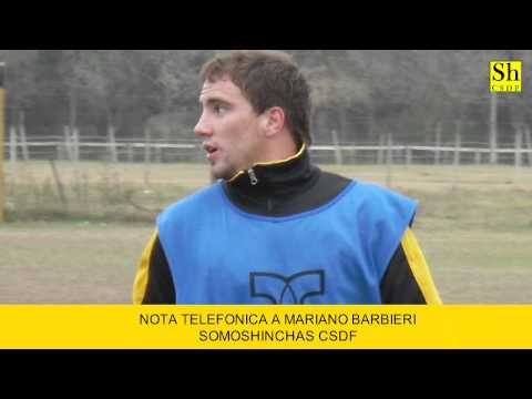 Somoshinchas Csdf- Nota telefonica a Mariano Barbieri