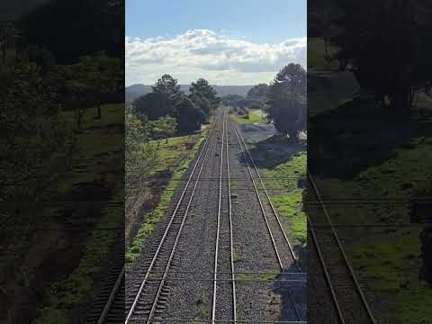 Vista incrível do município de Balsa Nova no Paraná.#paisagem #trem #cidade #natureza #trilhos