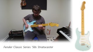 Video thumbnail for Fender Classic Series '50s Stratocaster by Ryan's guitar stuff