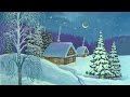 Уроки рисования. Как нарисовать зиму гуашью How to Draw a Winter Scene 