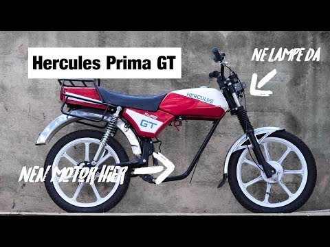 KOMPLETTER Wiederaufbau - Hercules Prima GT Mofa  | Teil 1/2 Moped Factory